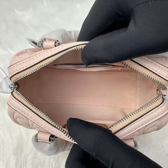 Coach Mini Rowan Crossbody Bag In Signature Leather In Blush NWT CY743 - Picture 12 of 12